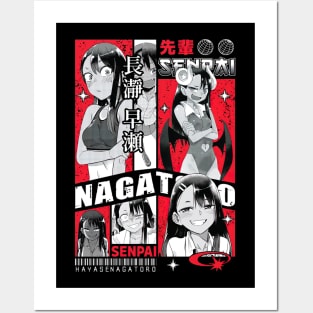 Nagatoro Manga Posters and Art